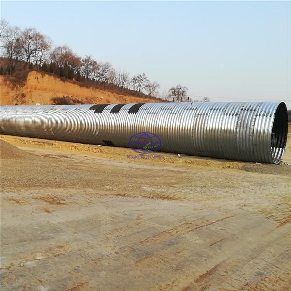 corrugated metal culvert pipe made in China